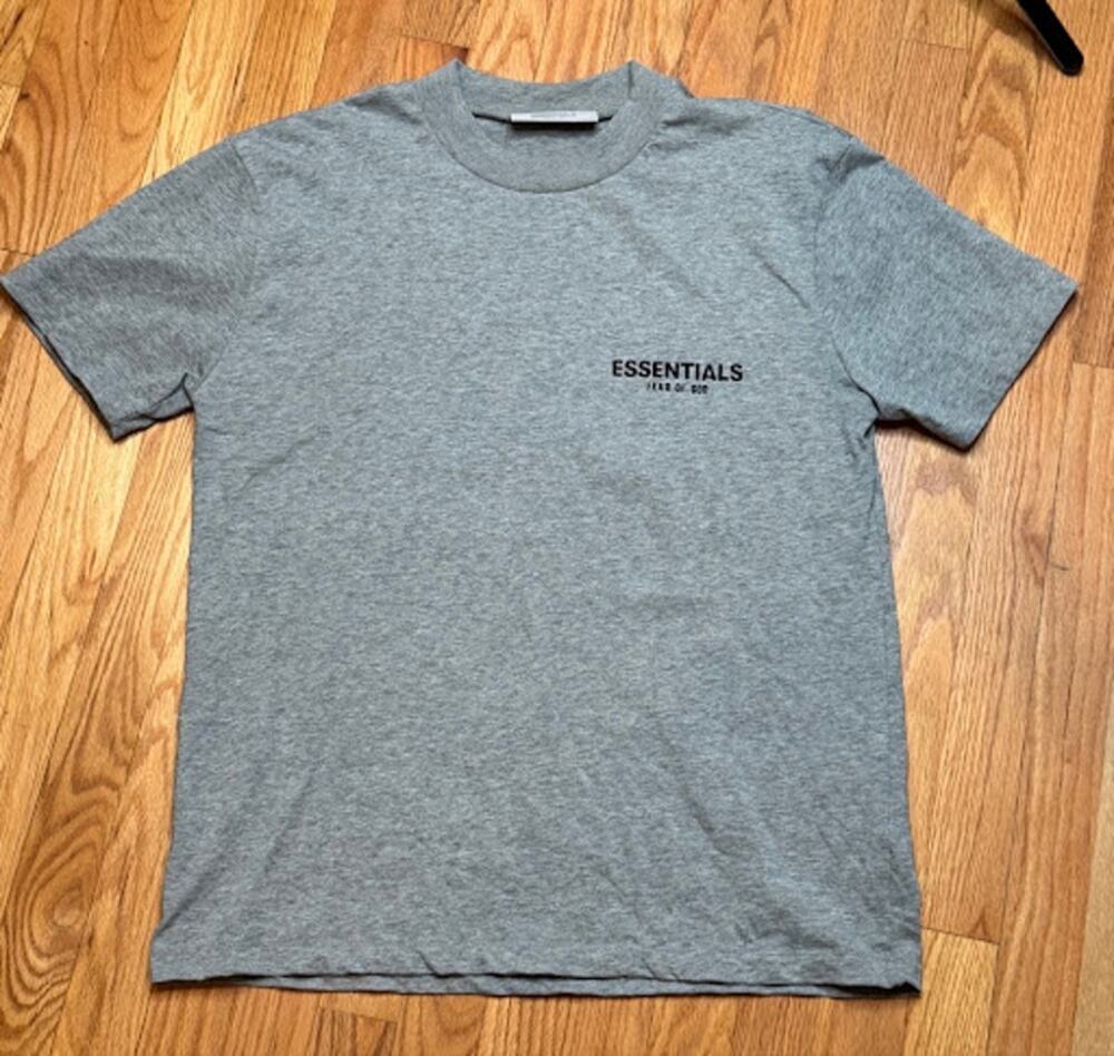 Fear of God Essentials T Dark Heather XXS